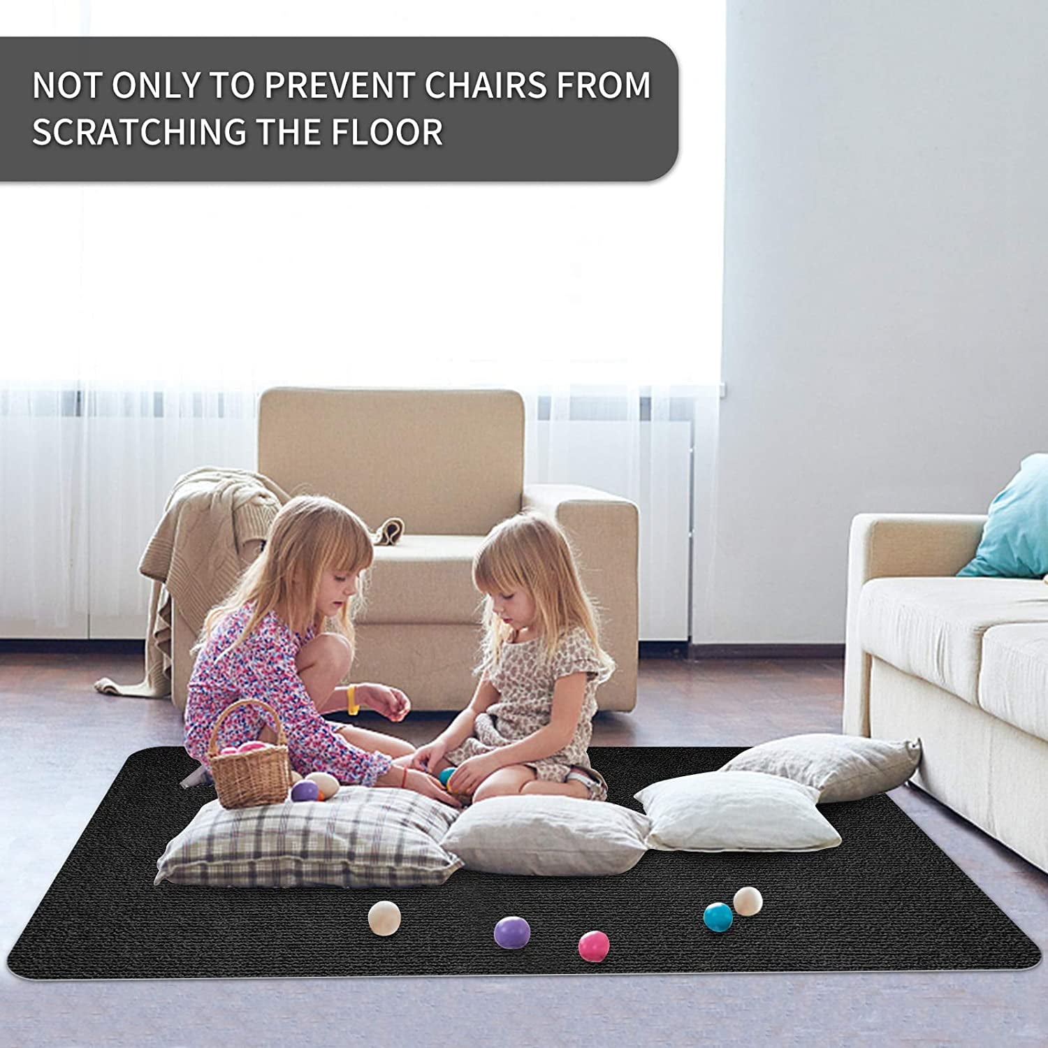 FreeLung Office Chair Mat for Hardwood Floor  48