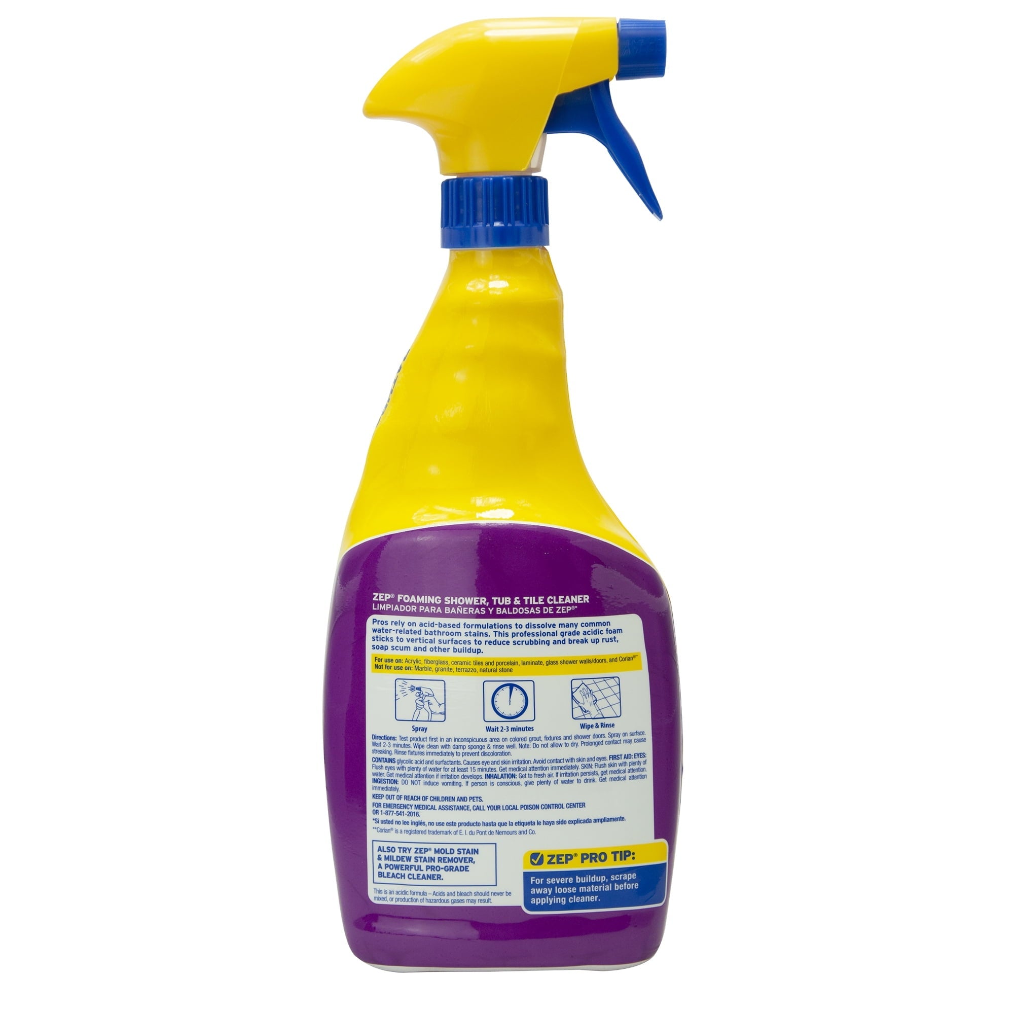Zep Foaming Tub and Tile Cleaner