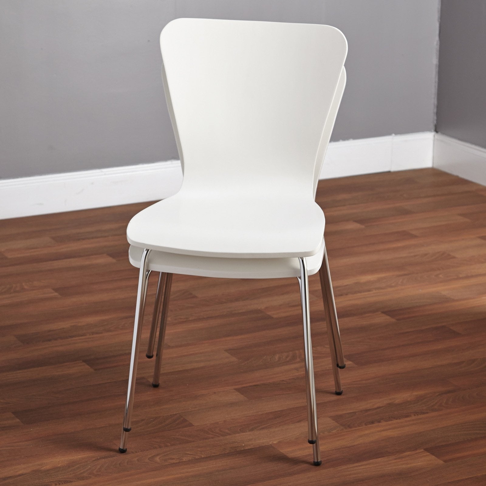 Pisa Bentwood Chair, Set of 2, White