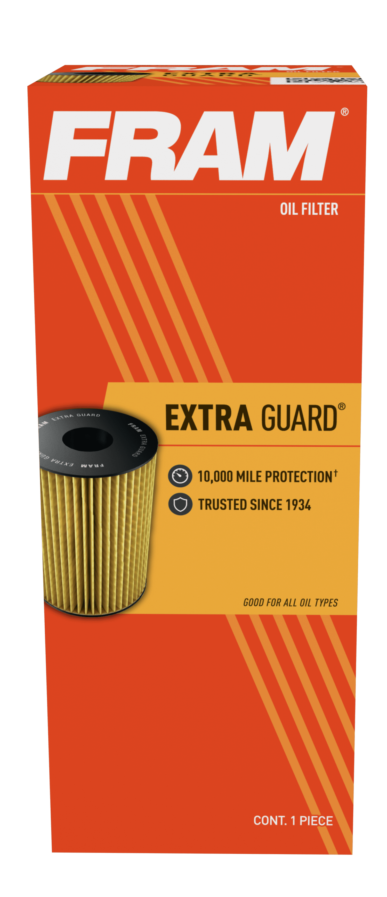 FRAM Extra Guard CH11665 Motor Oil Filter, 10K Mile for Select Chrysler, Dodge, Jeep and Ram Vehicles Fits select: 2014-2018 JEEP GRAND CHEROKEE, 2015-2019 JEEP WRANGLER UNLIMITED