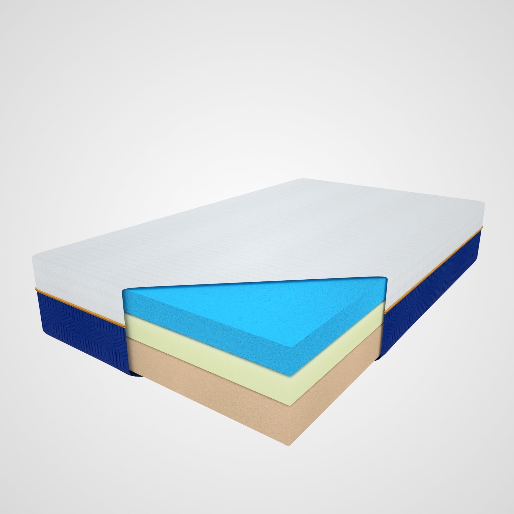 Mattress,Molblly 12 Inch Cooling-Gel Memory Foam Mattress in a Box,Medium Plush