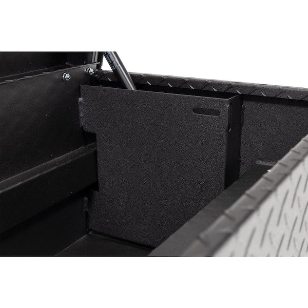 56 in. Matte Black Aluminum Lo- Side Truck Tool Box