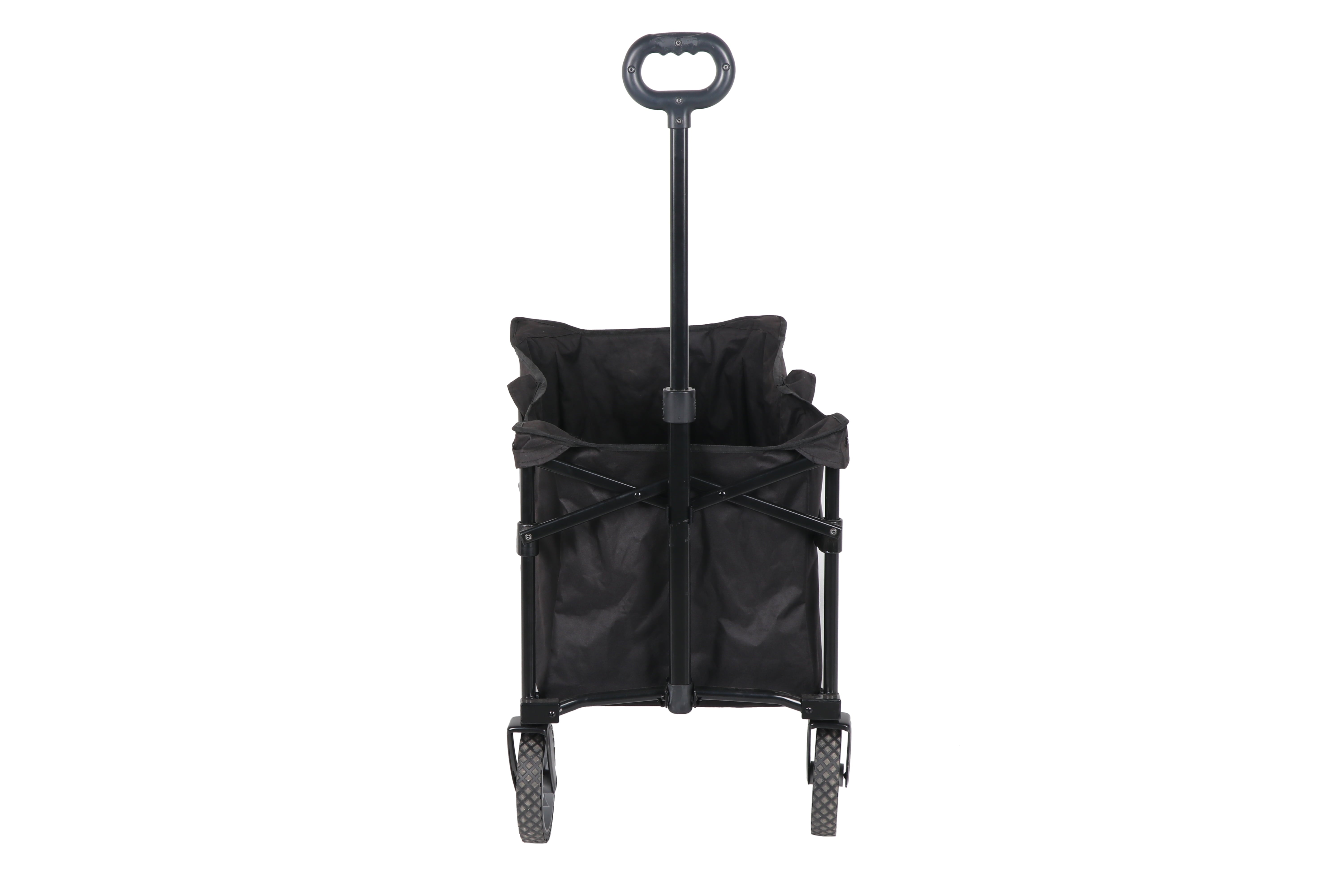 Ozark Trail Multi-Purpose Big Bucket Cart, Black Wagon, 24 inches in Height