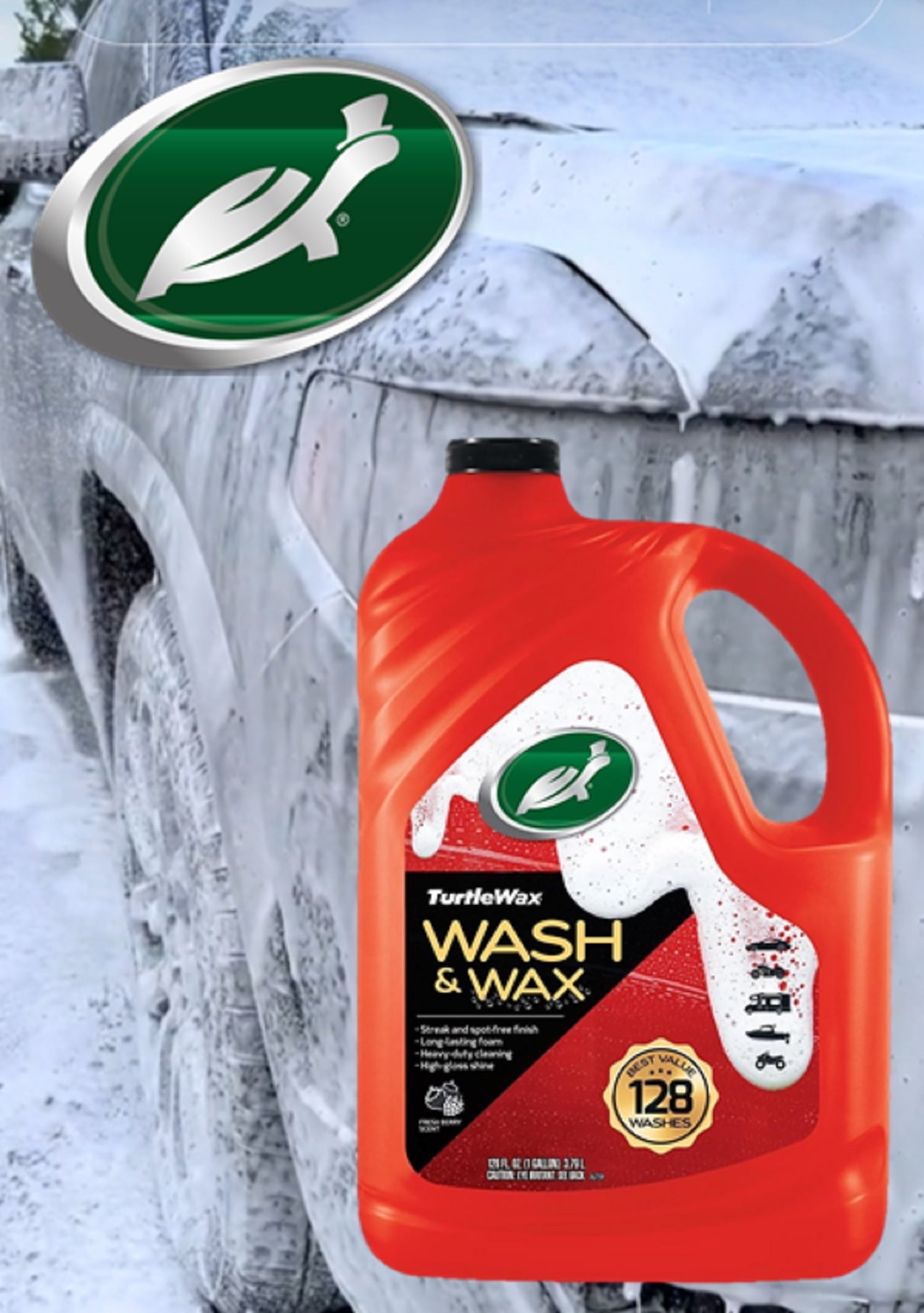 Turtle Wax Car Wash/Wax 1 gal