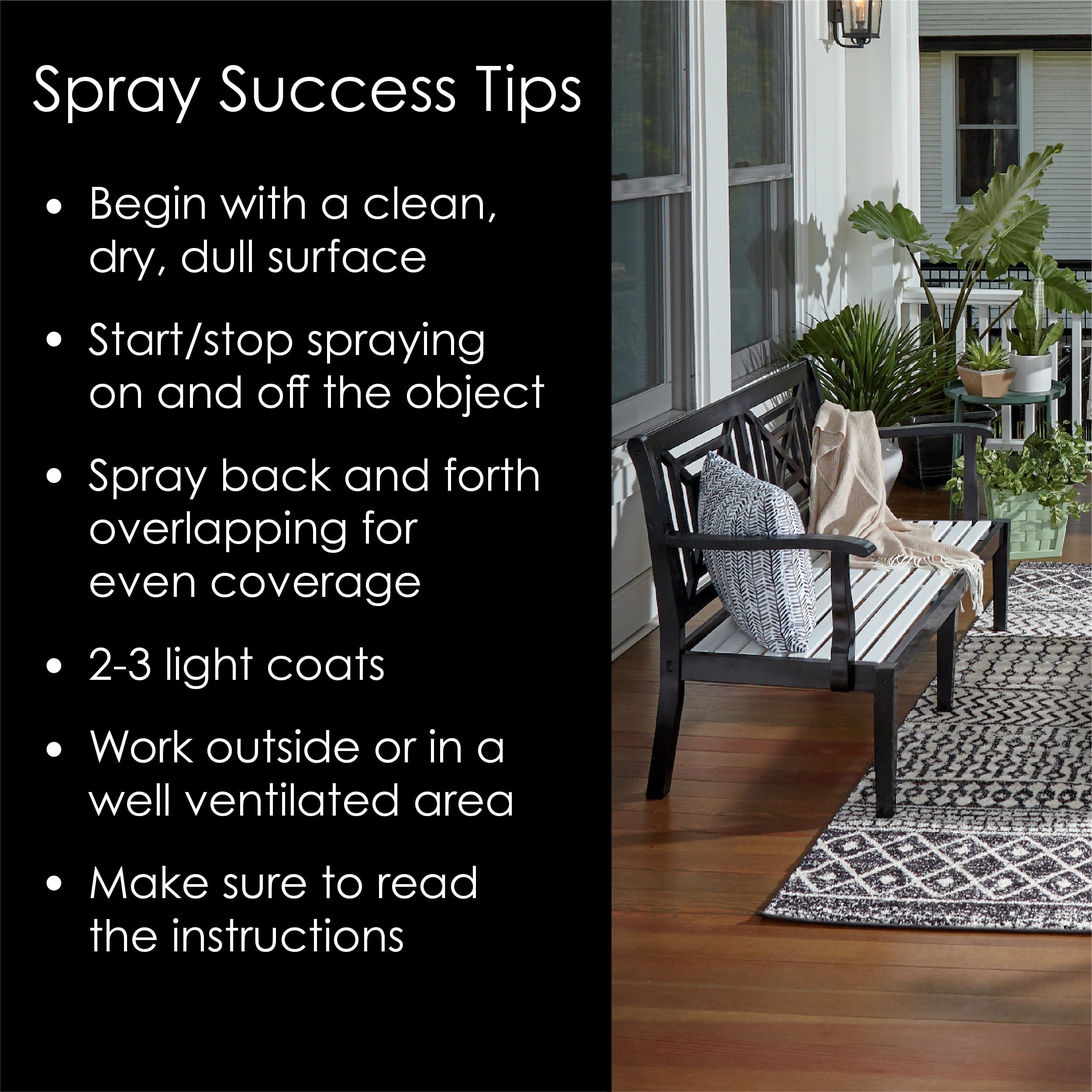 Krylon K02754007 Krylon Fusion All-In-One Black Matte 12 oz Spray Paint, Multi-Surface, (1 Piece, 1 Pack)