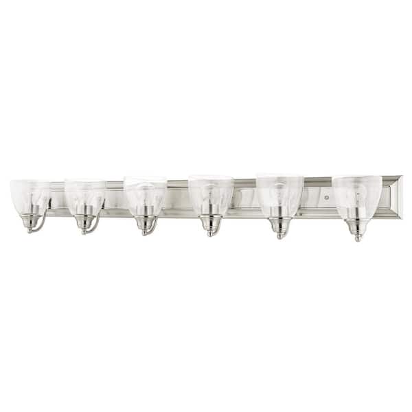 Birmingham 6 Light Brushed Nickel Vanity Sconce