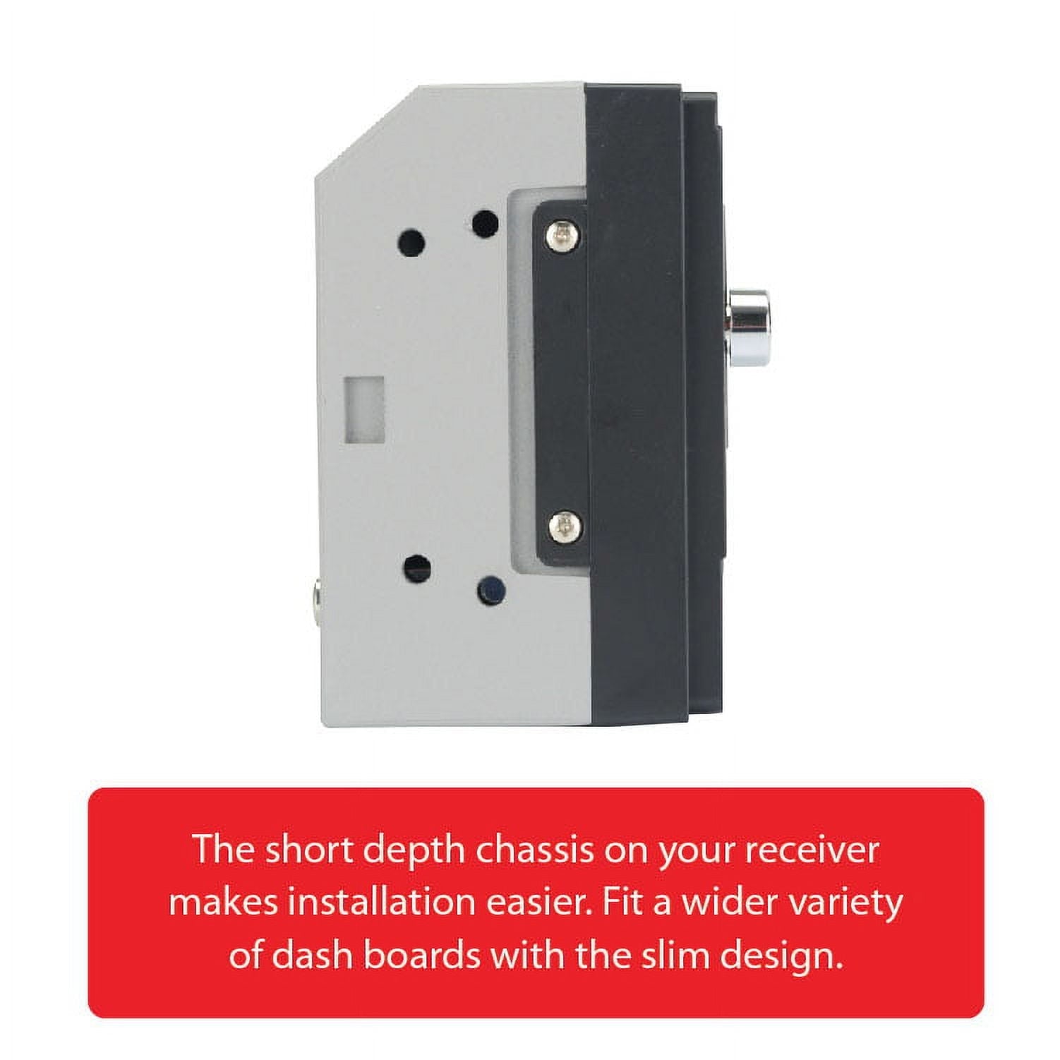 Dual Electronics XVM279BT 7 Inch Double DIN Car Stereo with LED Touch Screen, Bluetooth