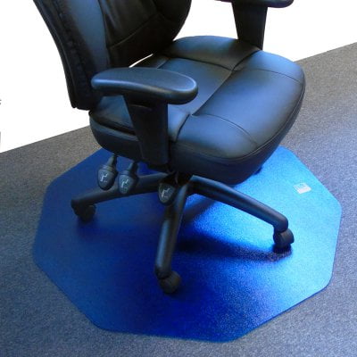 9Mat Polycarbonate Blue Gaming E-Sport Chair Plastic Mat for Carpets - 38