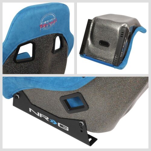 NRG FRP-303BL-ULTR<wbr/>A PRISMA Fixed Position Bucket Racing Seat (Blue)