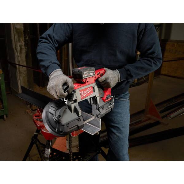 M18 FUEL GEN-2 18V Lithium-Ion Brushless Cordless SAWZALL Reciprocating Saw with Deep Cut Band Saw (Tool-Only)