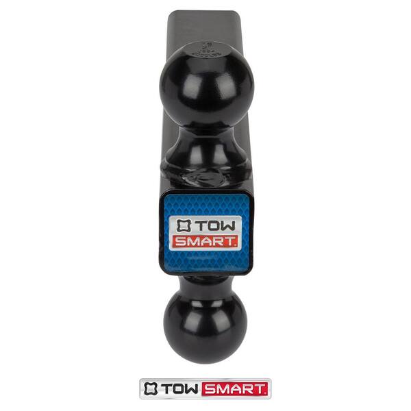 Class 2 Up to 6,000 lb. 1-7/8 in. and 2 in. Ball Diameters Dual Adjustable Trailer Hitch Ball Mount