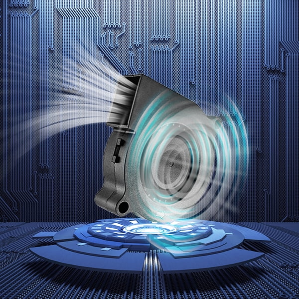 Paffenery Luxury Heated and Cooling Car Seat Cover, Ventilated Cooling Car Seat Warmer Cushion 12-24V Universal Fit, Fashion Black