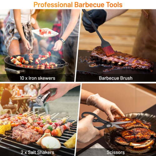 Blackstone Griddle Accessories Kit, Upgrated 41 Pieces Flat Top Griddle Kit Set