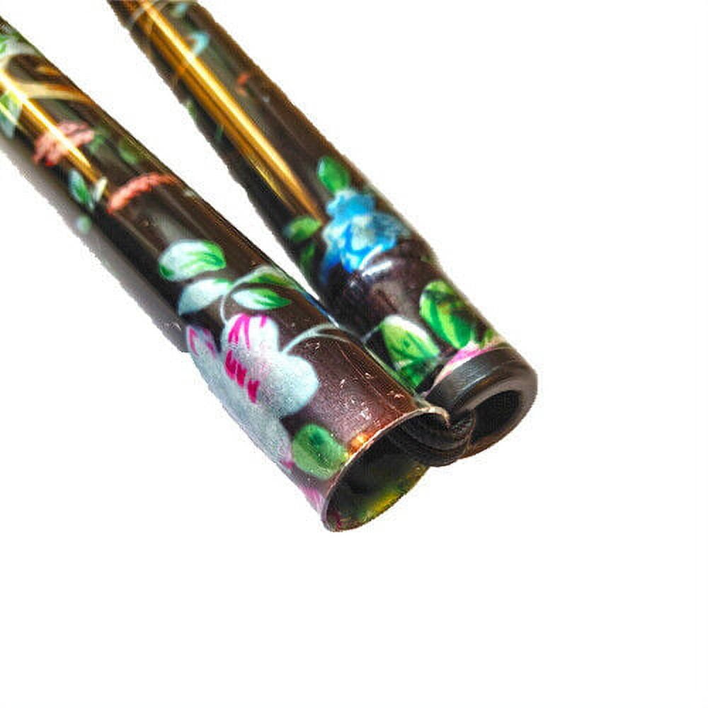 Walking Stick Easy Fold Adjustable Cane Lightweight Mobility Collapsible Sticks