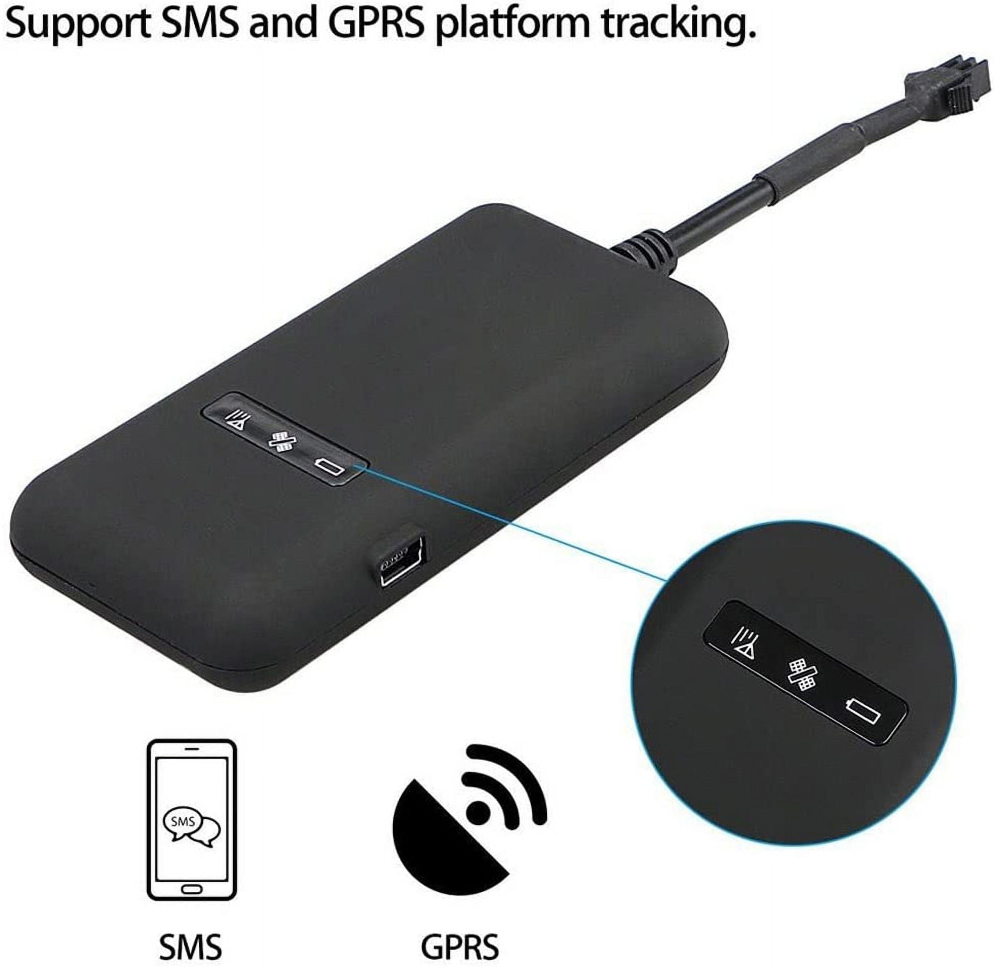 Saistore Real-Time GPS Tracker Tracking Locator Device GPRS GSM Car/Motorcycle Anti Theft