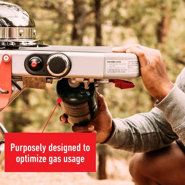 Traveler Portable Propane Gas Grill in Black