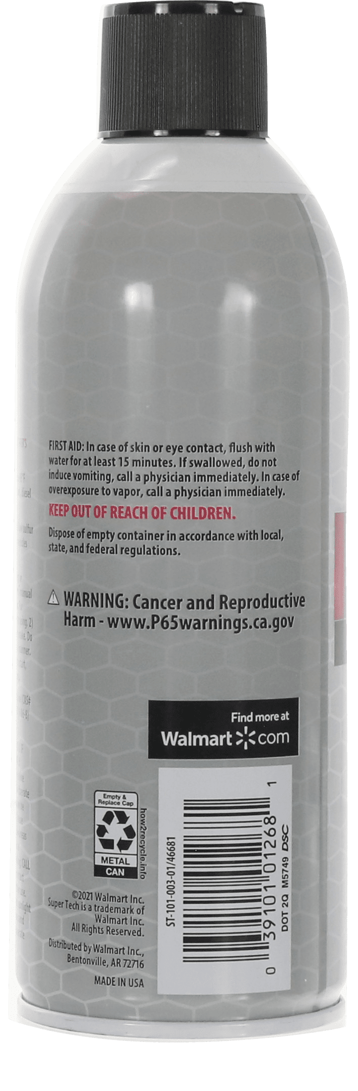 Super Tech Starting Fluid — 50% Ether, 10.7 oz.