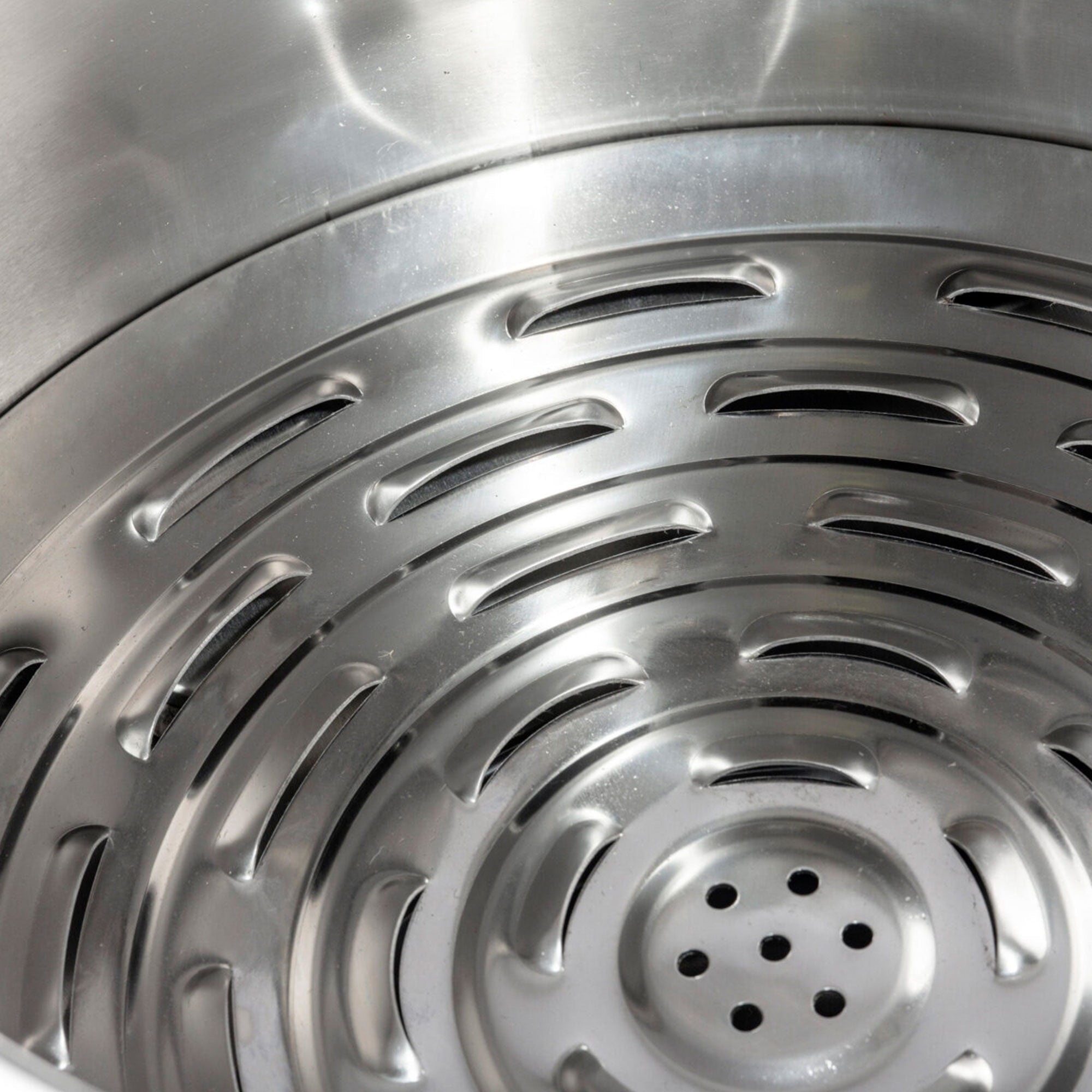 Flame Engine 19 Inch Square Smokeless Fire Pit w/ Carry Bag, Stainless Steel