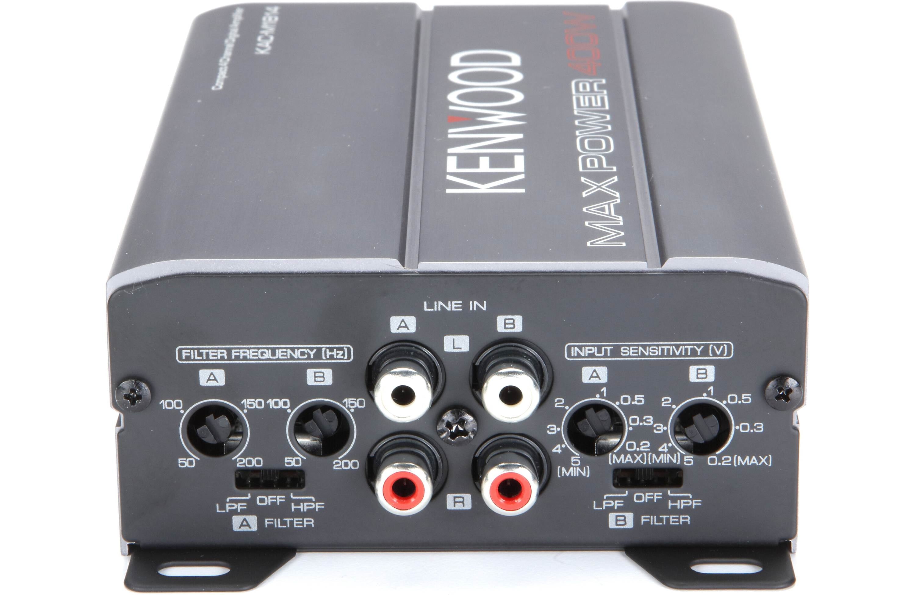 KENWOOD KAC-M1814 Max Power 400-Watt 4-Channel Class D Amp