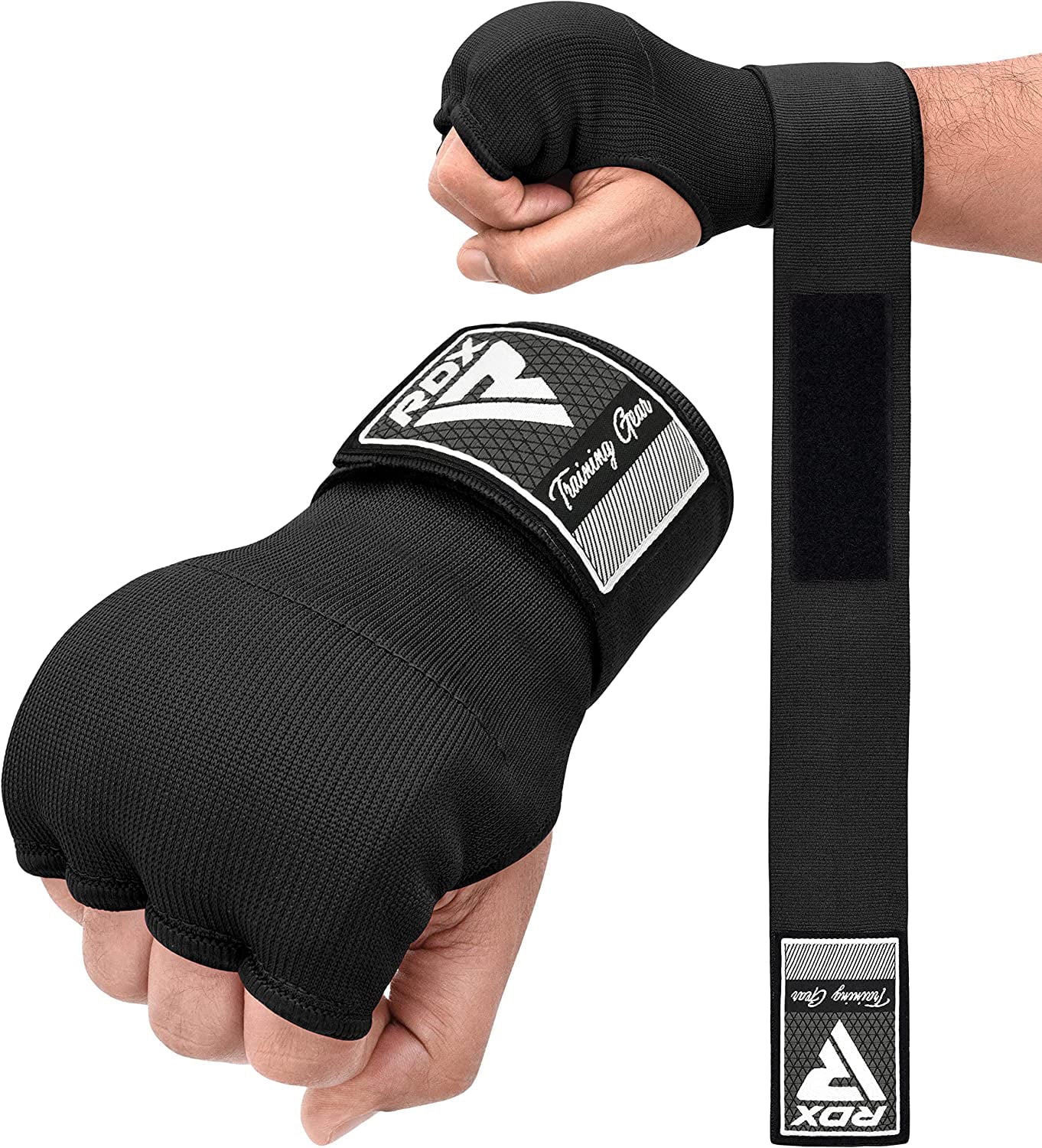 RDX Boxing Hand Wraps Inner Gloves Quick 75cm Long Wrist Straps Padded