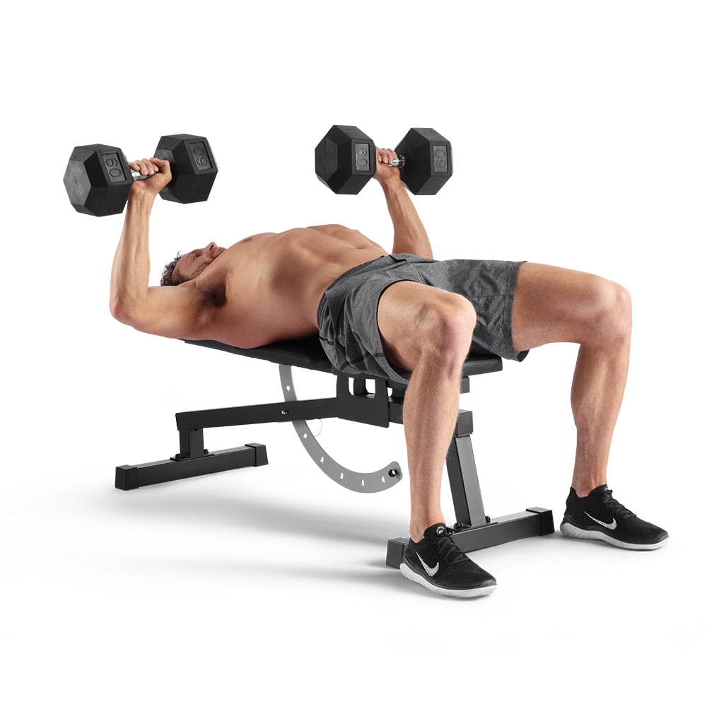 Weider Legacy Adjustable Bench with 14 Positions, 410 Lb. Weight Limit