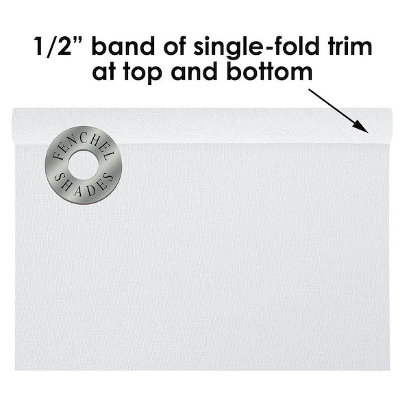 Fenchel Shades 10 in. Top Diameter x 10 in. H x 10 in. Bottom Diameter White Fabric Drum Lamp Shade Spider Attachment