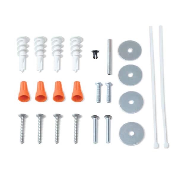 Sebastian 48 in. x 13 in. Modern White Satin Nickel CCT Selectable LED Flush Mount Ceiling Light 4000 Dimmable Lumens