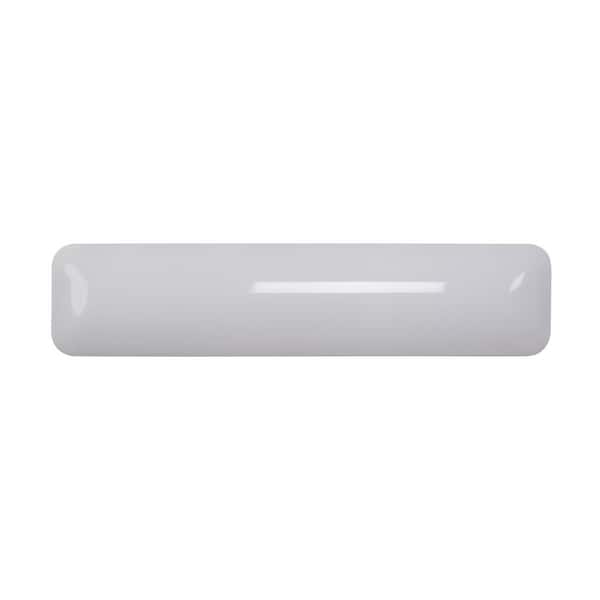 2-Light White Fluorescent Overhead Puff Light