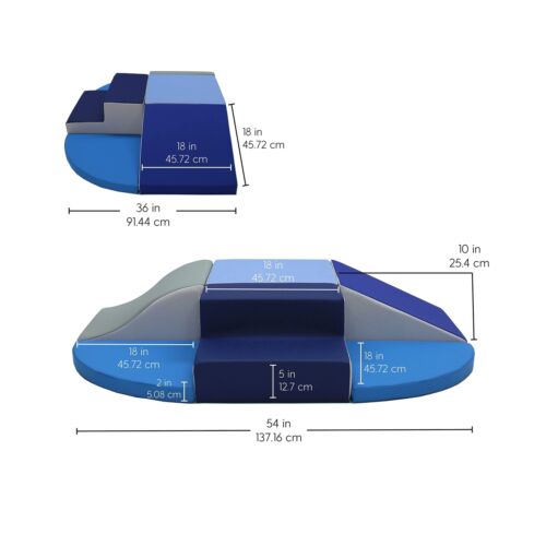 Factory Direct Partners 13021-NVPB SoftScape Playtime All Around Climber for ...