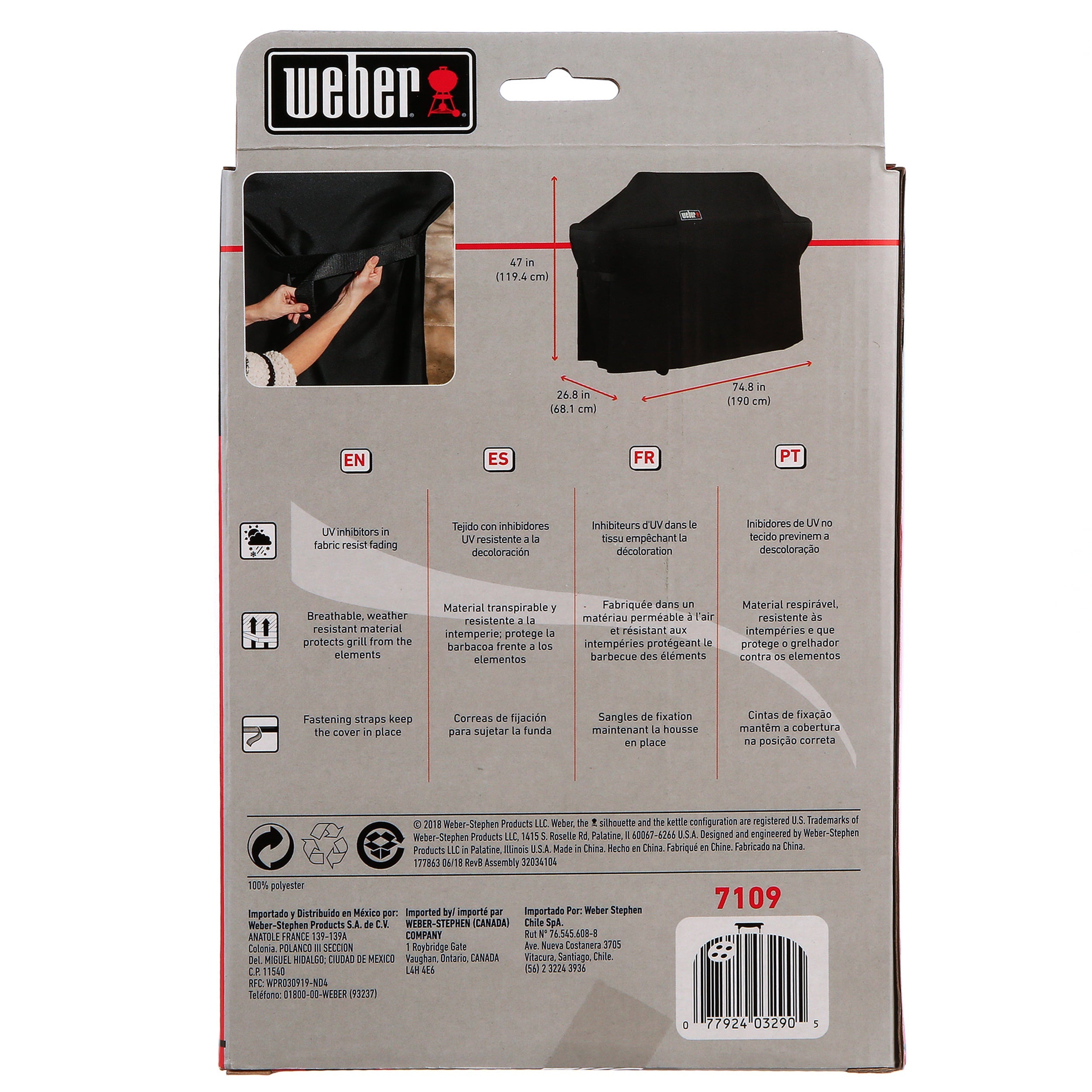 Weber Summit 600 Series Premium Grill Cover
