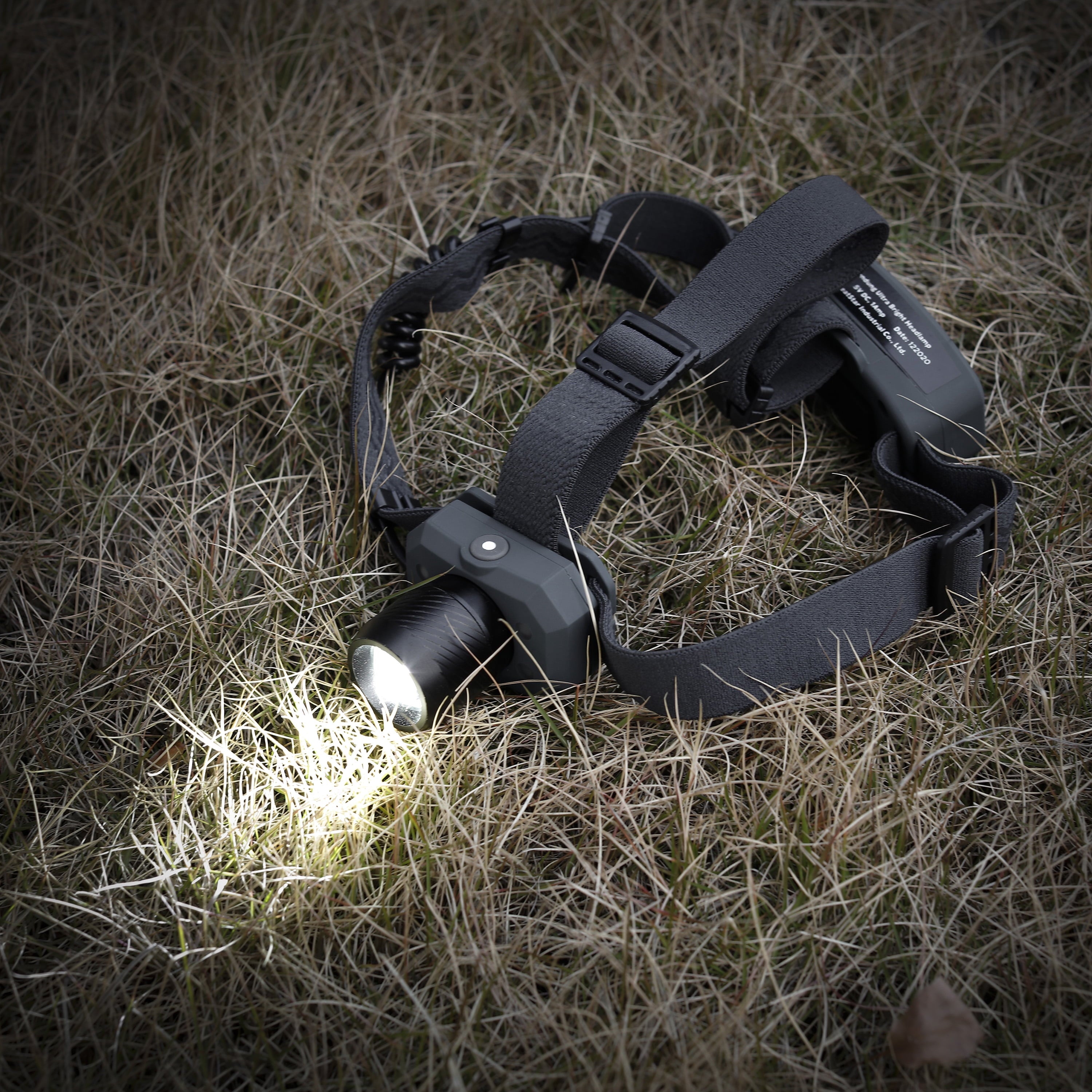 Swiss Tech Rechargeable 500 Lumens LED Headlamp, IPX4 Weatherproof, UV Blood Tracker