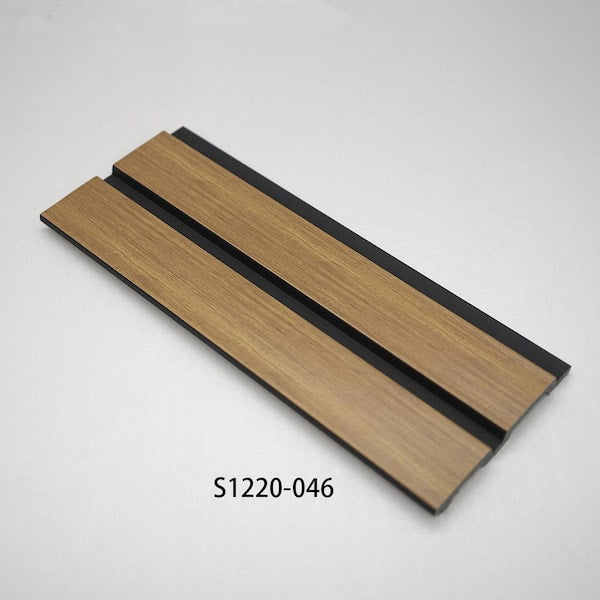 94.5 in. x 4.8 in. x 0.5 in. Acoustic Vinyl Wall Cladding Siding Panel (Set of 6-Piece)