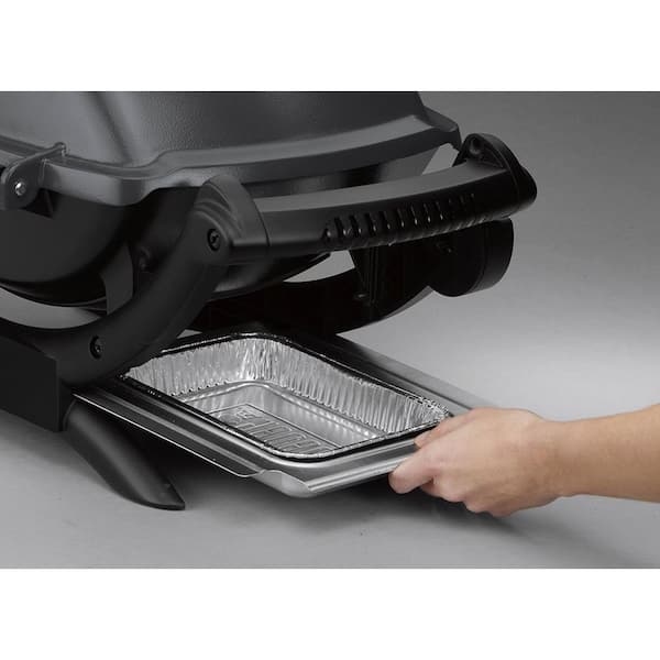 Q 2400 1-Burner Portable Electric Grill in Gray