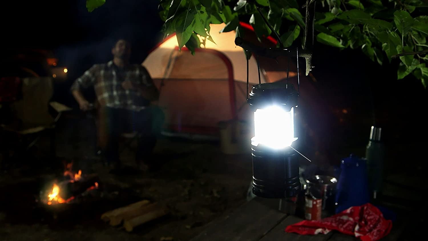 Bell+Howell Taclight Lantern 600 Lumens LED Battery Camping Lantern As Seen On TV