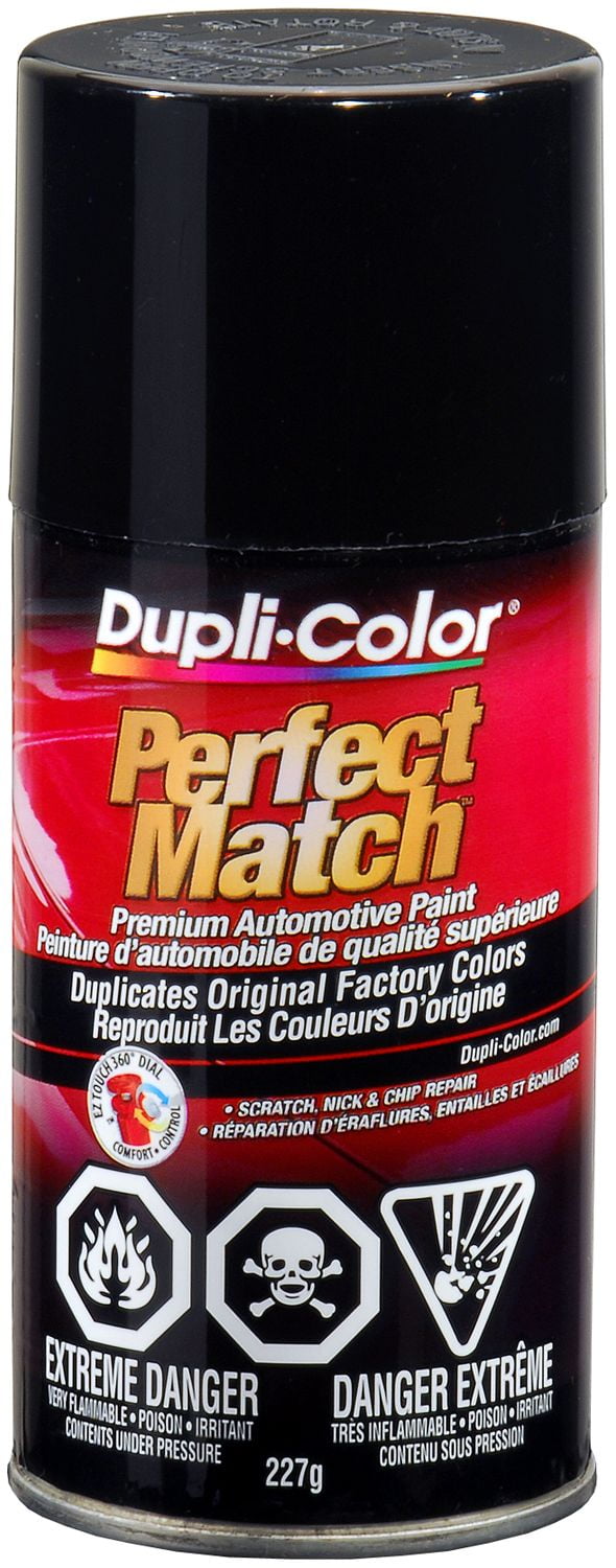 VHT Dupli-Color EBUN01007 Perfect Match Automotive Spray Paint - Universal Gloss Black - 8 oz. Aerosol Can