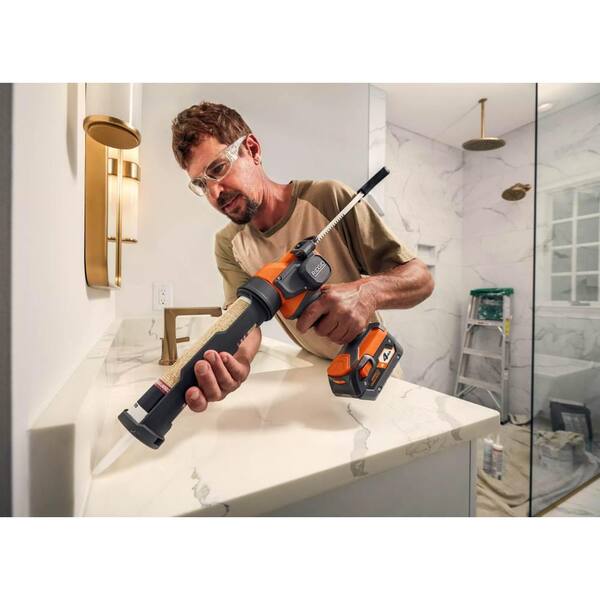 18V Cordless 3-Tool Combo Kit with Jobsite Blower, SubCompact Brushless Saw, and Caulk Gun and Adhesive Gun (Tools Only)