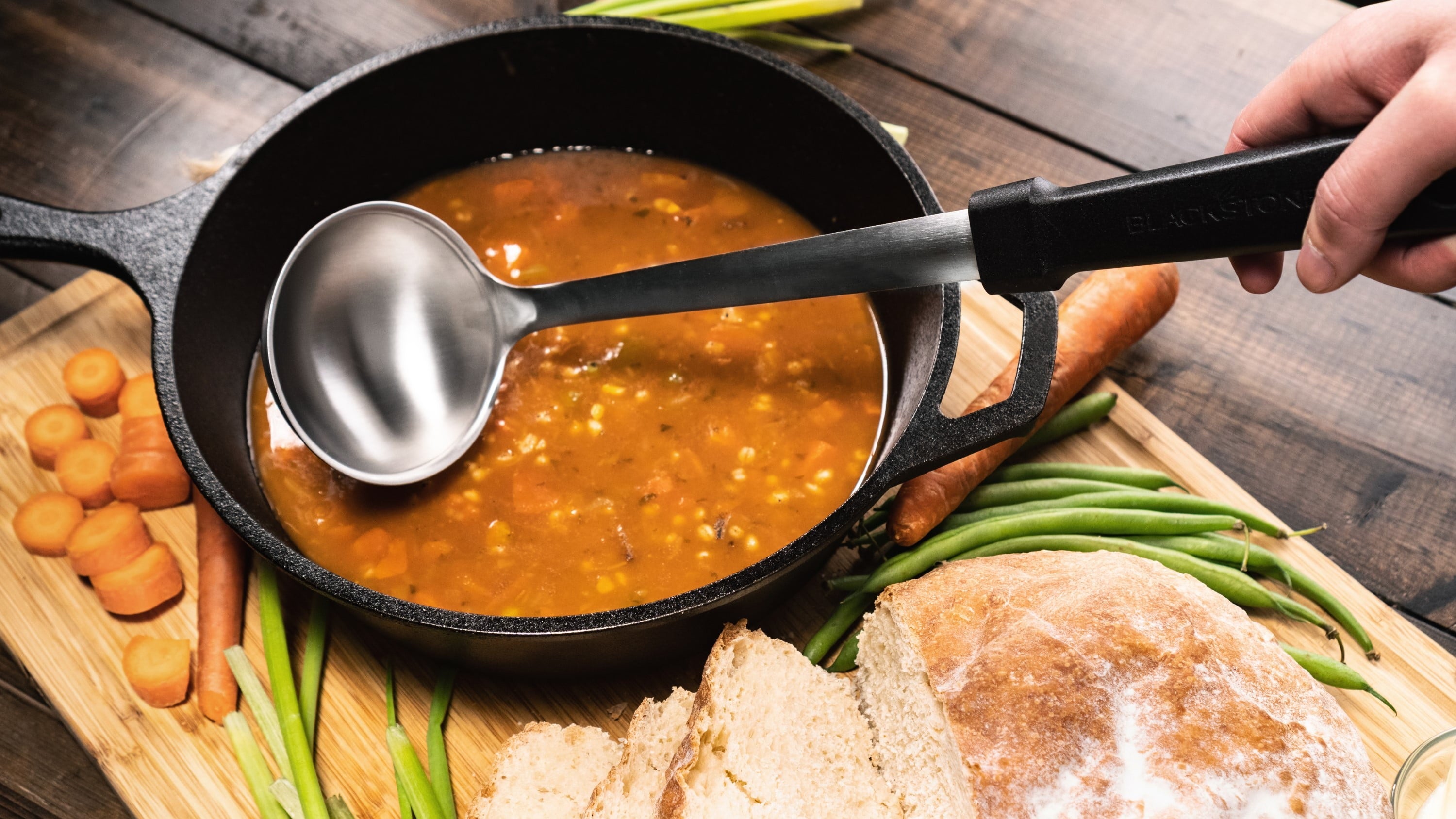 6-Piece Stainless Steel Outdoor Griddle Cooking Set