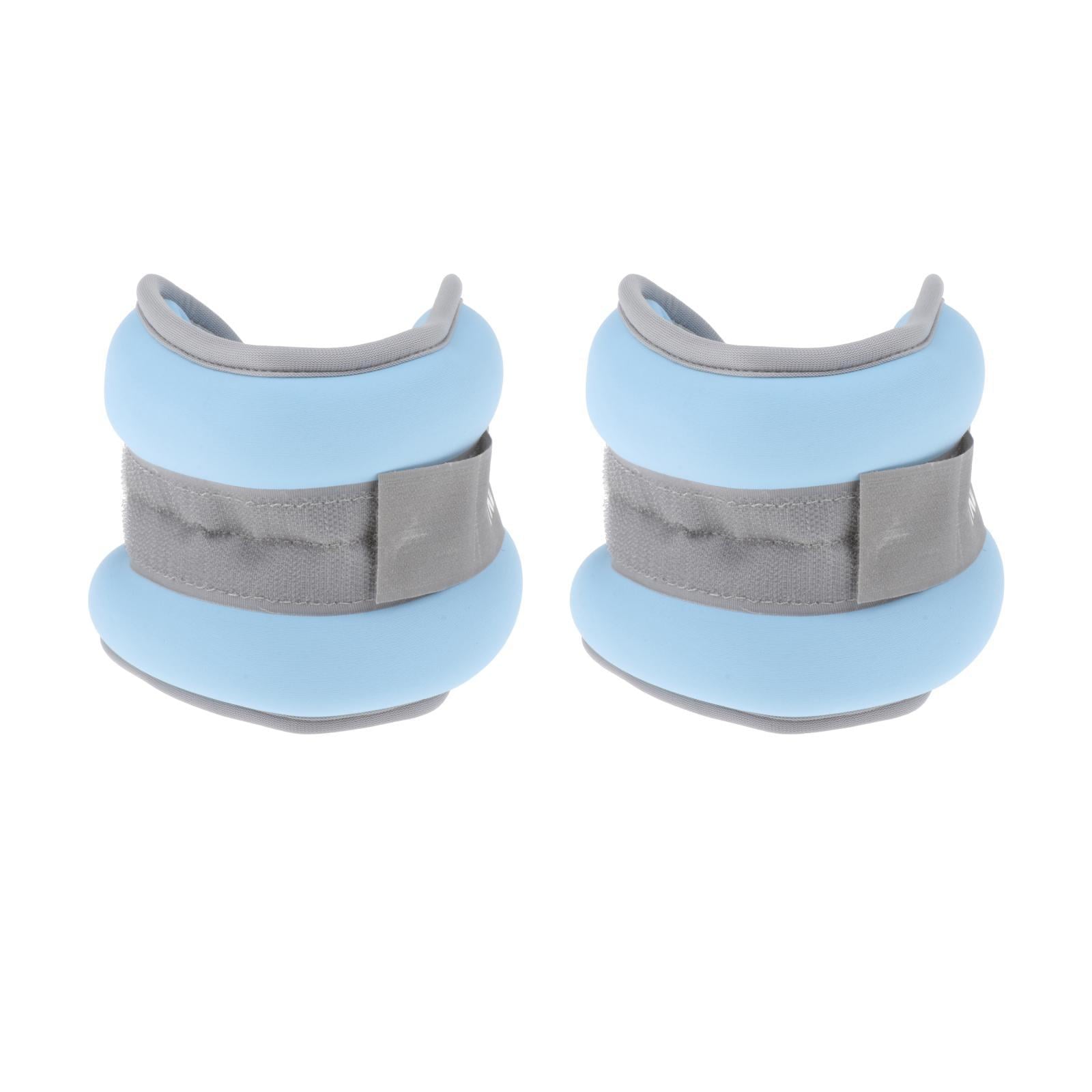 Ankle Weights Adjustable Ankle Wrist Weights Strength Training for Women Men and 1kg