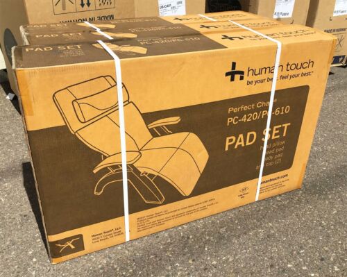 Human Touch PC-610 Omni-Motion Perfect Chair Black SofHyde Vinyl Pad Set Only