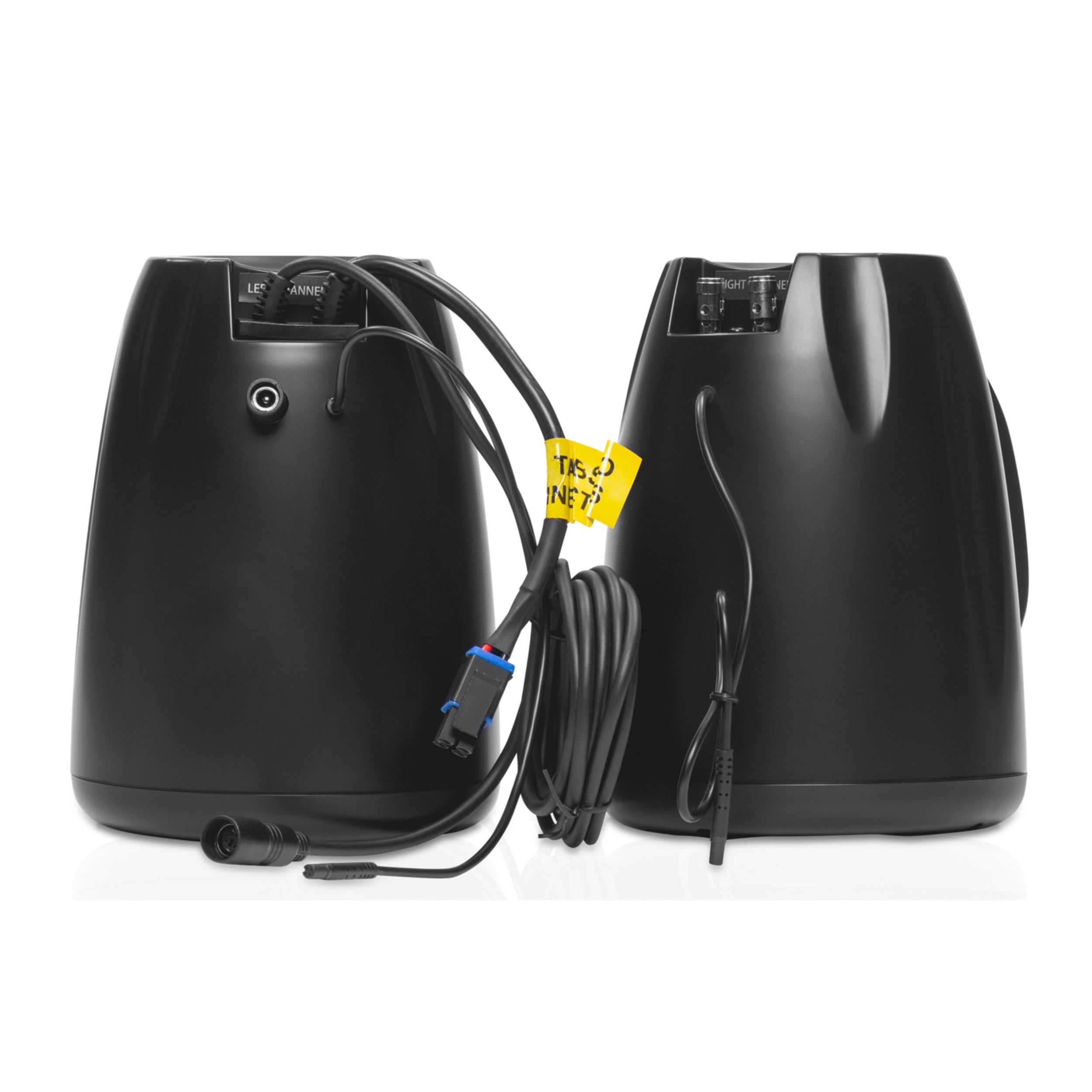 BOSS Audio Systems B40RGB ATV UTV Marine Weatherproof System - Amplified, 4 Inch Stereo Speakers, Full Range, 2 Way, Full Range Audio, Tweeters, Bluetooth, IPX5 Rated Weatherproof, Sold in Pairs