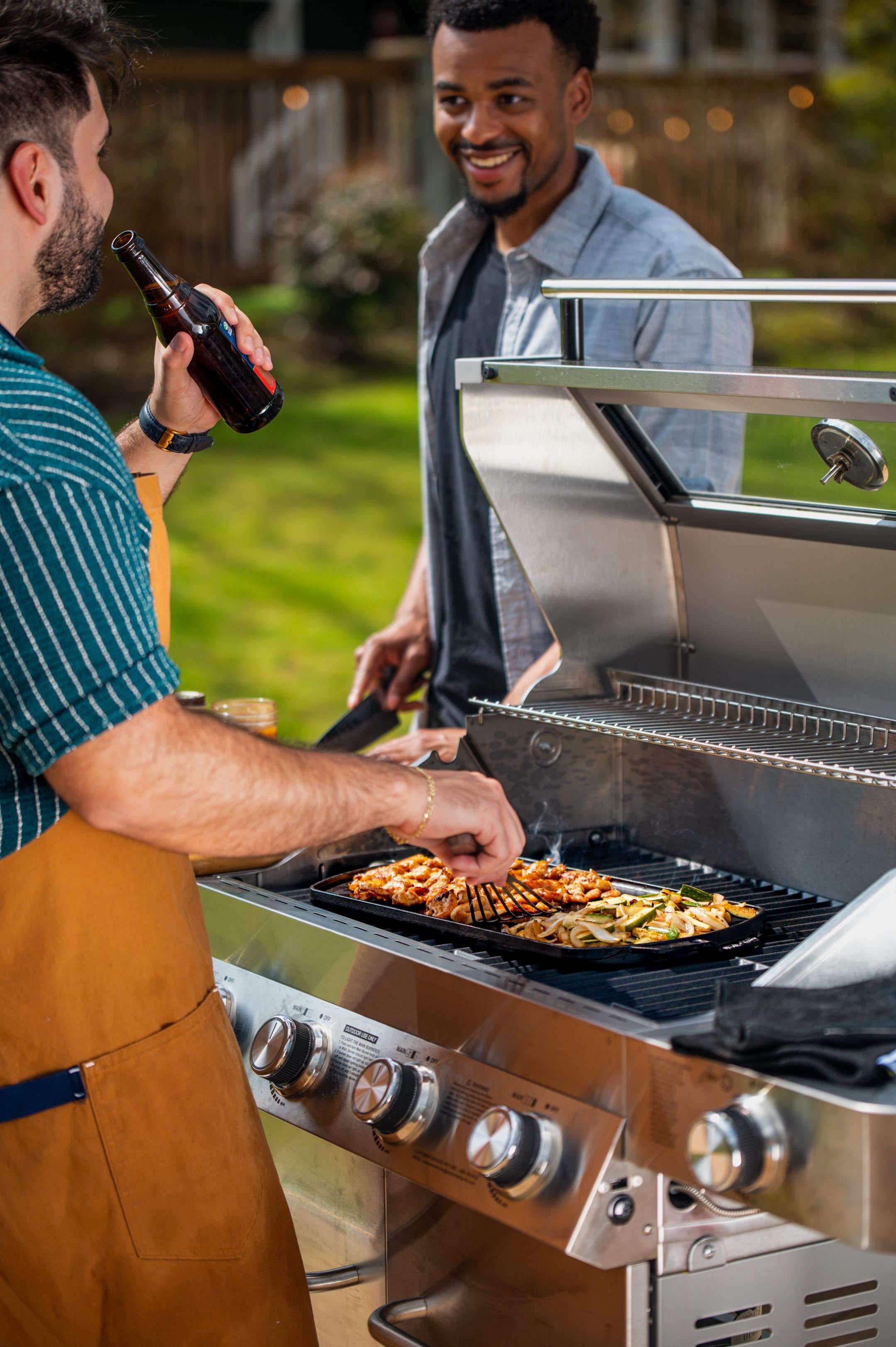 Seasoned Cast Iron Reversible Grill/Griddle