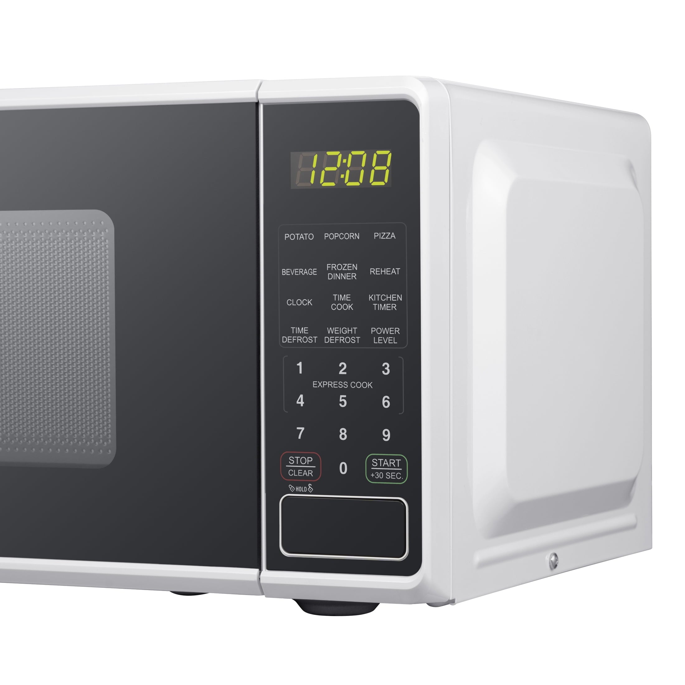 Mainstays 0.7 cu. ft. Countertop Microwave Oven, 700 Watts, White, New
