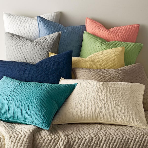 Company Cotton Jade Cotton Voile Standard Sham