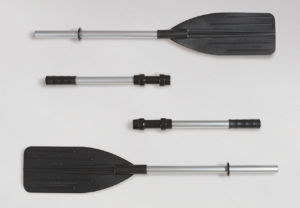 Intex Excursion 5, 5-Person Inflatable Boat Set with Aluminum Oars and High O...