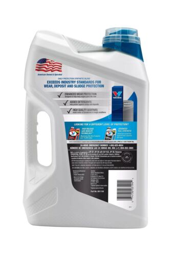 Valvoline Daily Protection SAE 5W-20 Synthetic Blend Motor Oil 5QT Great Product