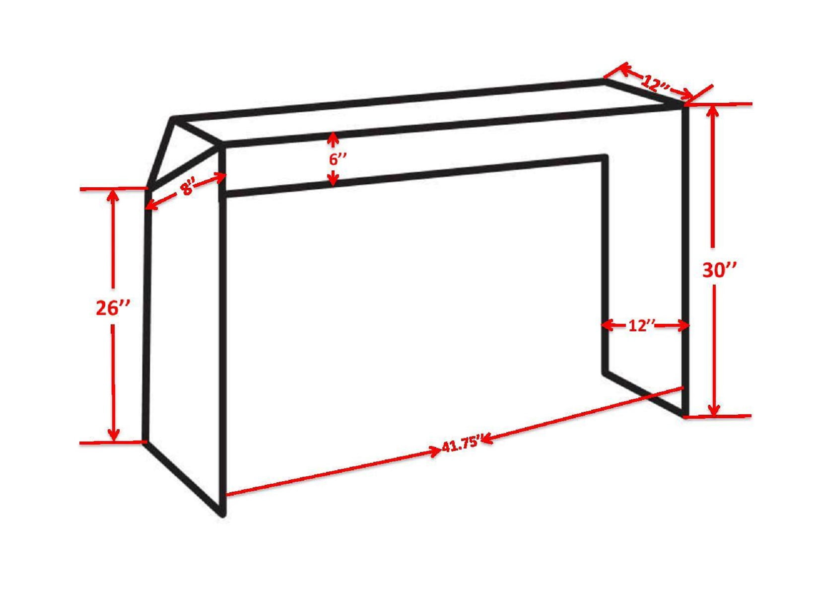 Pasargad Home Katya Console, Grey
