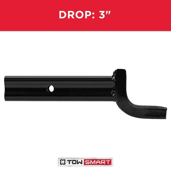 Class V, 15,000 lb., 3 in. Drop x 1-1/2 in. Rise x 1-1/4 in. Shank, X-Mount Trailer Hitch Ball Mount