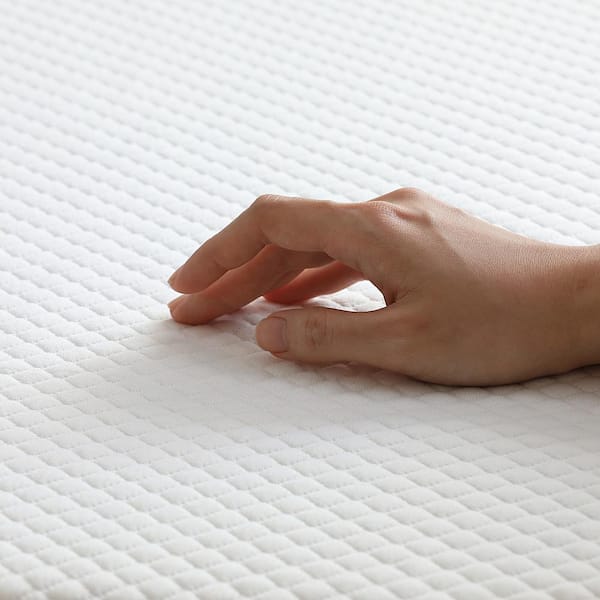 Tidur King Medium Firm Cooling Gel 6 In. Bed-in-a-Box Memory Foam Mattress