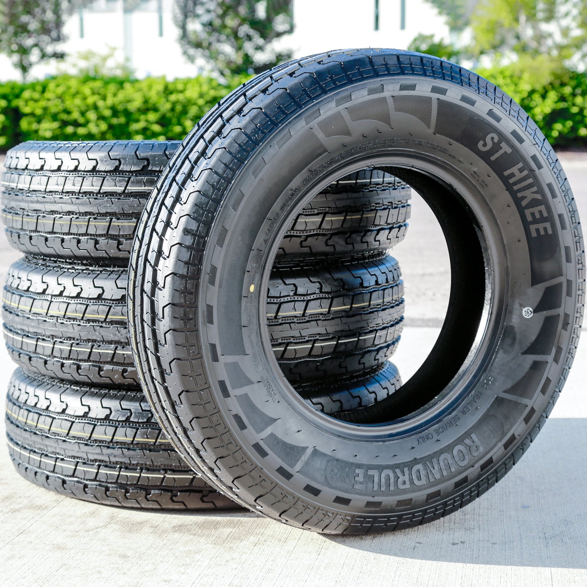 Tire Roundrule ST Hikee Semi Steel ST 235/80R16 Load F 12 Ply Trailer