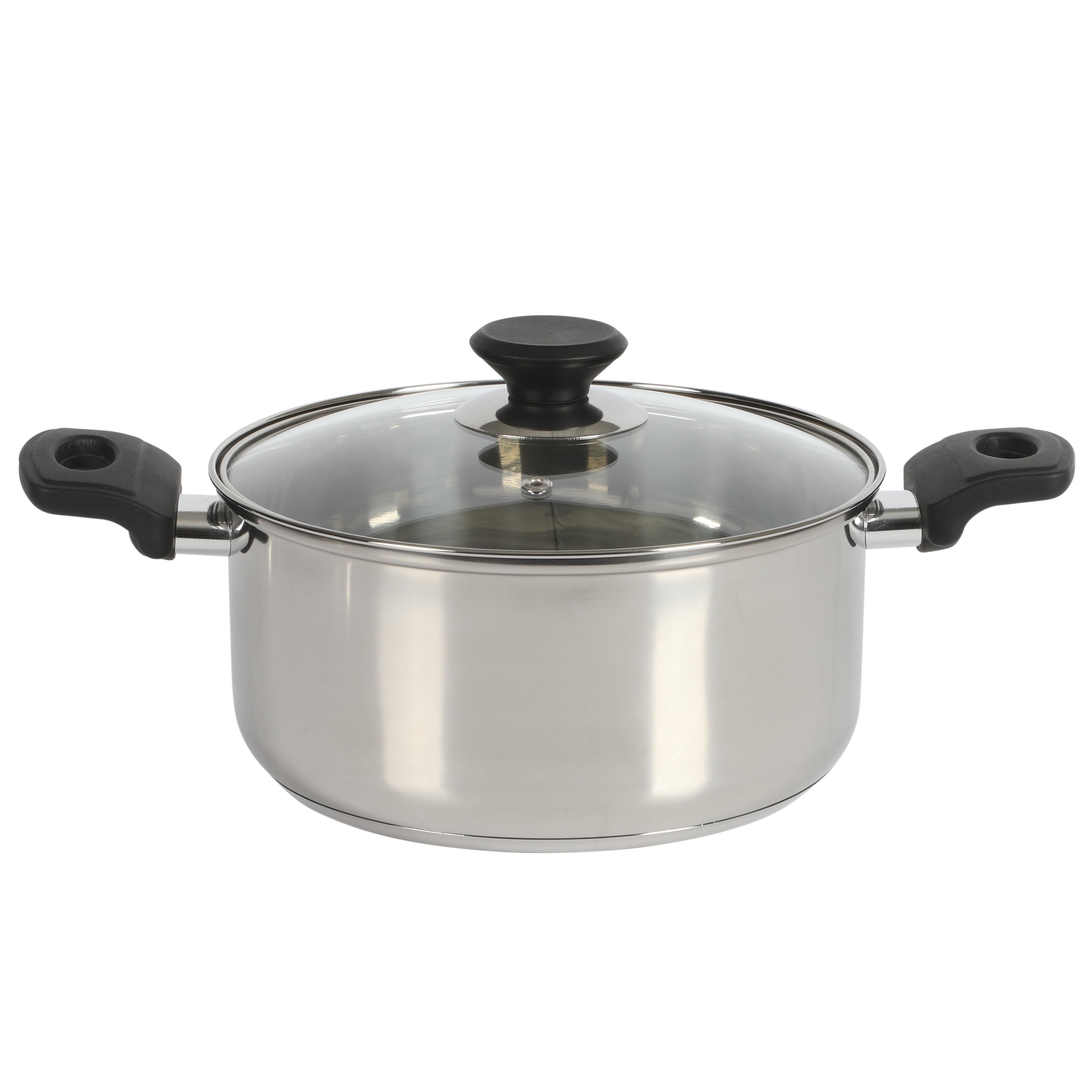 Gibson Home 71-Piece Stainless Steel Silver Cookware Combo Set